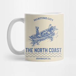 Maritime City North Coast Humboldt CA - Fisherman Mug